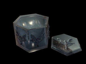 irisbox pinshape rotterdam robertus keers jewellery box flower 3d print model - Mito3D