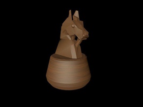 ajedrez pinshape rotterdam robertus keers caballo 3d print model - Mito3D
