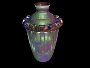 perfume bottle pinshape rotterdam robertus keers 3d glass printing 3d print model - Mito3D