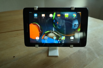 universal inclinação suporte tablet pinshape pad titular 3d print model - Mito3D