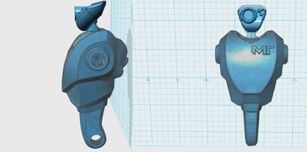 makertron core survelance head pinshape makertron-design-contest 3d print model - Mito3D