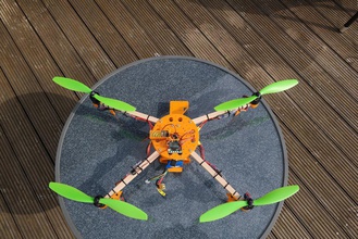 electrohub inspirado quadcopter pinshape 3d print model - Mito3D