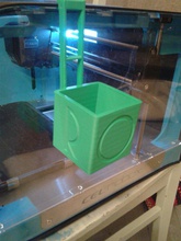 robox papelera pinshape soporte herramienta basura 3d print model - Mito3D