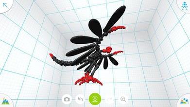 volando demonio tinkerplay juguete 05 pinshape esqueleto volar criatura 3d print model - Mito3D