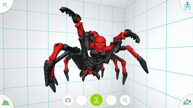 scorpion Dämon tinkerplay Spielzeug 03 pinshape 3d print model - Mito3D