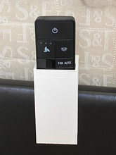 remote holder clip pinshape control-holder 3d print model - Mito3D