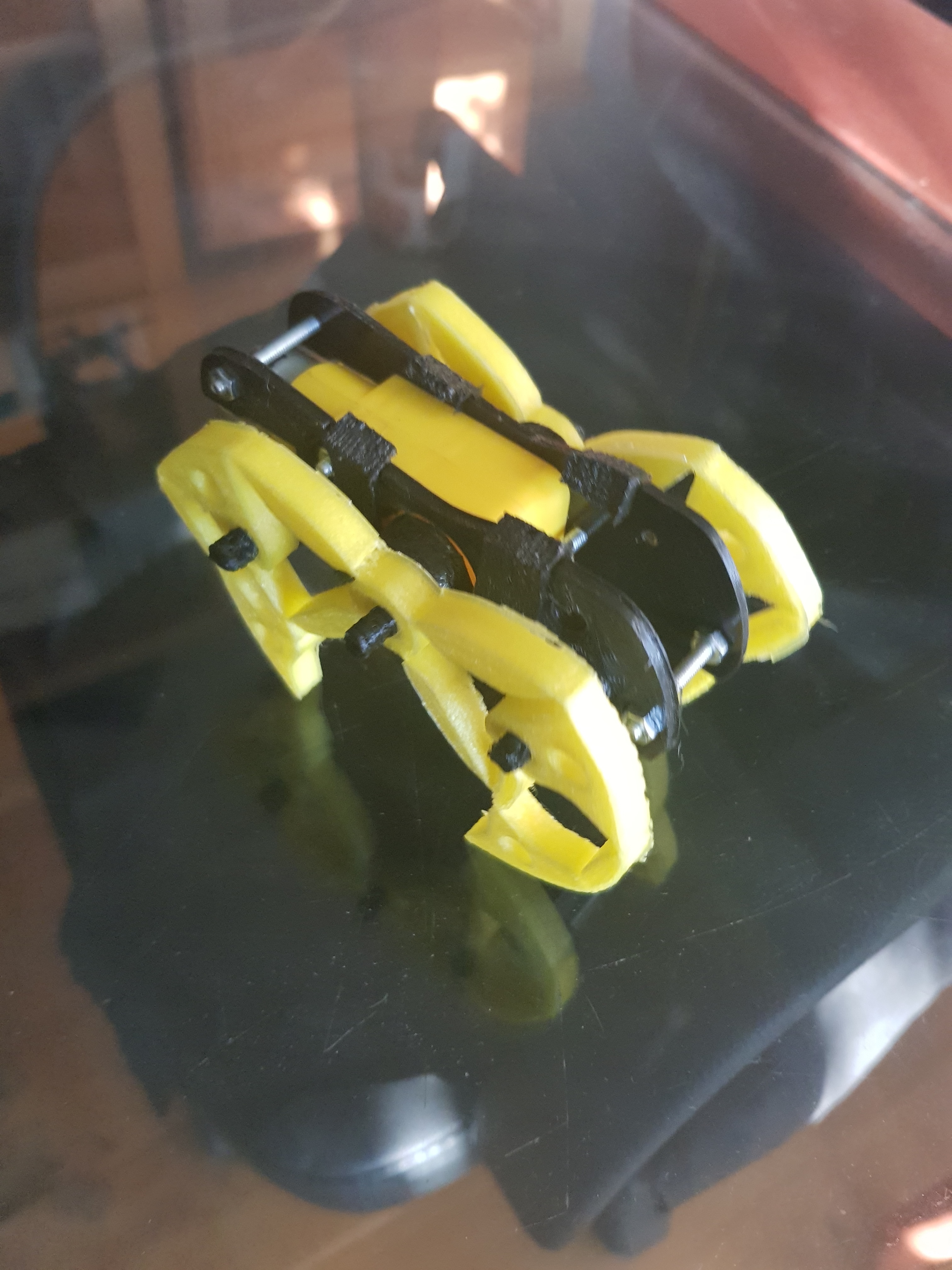 theo jansen mecanismo flexível alfinete andróide arduino elástico filamento Eixo tpu robô carro ara PATAS Theo Jansen 3D print model - Mito3D