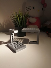 tensegridade estrutura impossível tabela mascarar faça decoração casa Home Park decorações impossibilidades caixa 3d print model - Mito3D