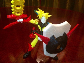 omnis terra pinshape Waffe Spielzeug Schwert modiochallenge anime action Figur 3d print model - Mito3D