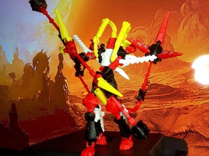 hell's gate pinshape robots modiochallenge creature anime action figure 3d print model - Mito3D