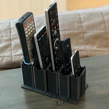brock modular remote control holders snap-together slide-together 3d print model - Mito3D