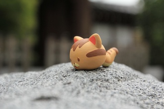 gusano lindo miniaturas gatos amante 3d print model - Mito3D