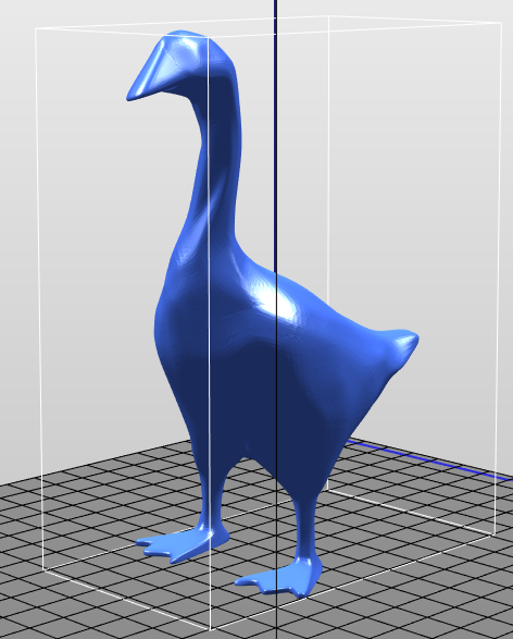 duck papera 3D print model - Mito3D