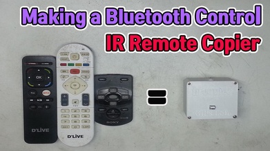 yapımı Bluetooth kontrol ir uzak fotokopi makinesi remote control 3d print model - Mito3D
