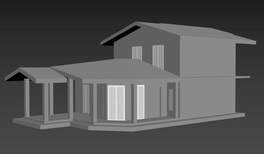 house home-park 3d print model - Mito3D