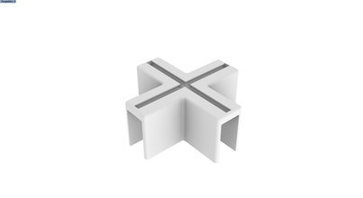 Stico mobilya cross corner home and living hayat ek dosya Odun 3d Yazdır 3dprinting yazıcı köşe 3d print model - Mito3D