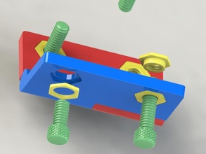 hinge+++ doorhinge tools tool houseeqipment washer bolts nut screw hinges hinge 3d print model - Mito3D