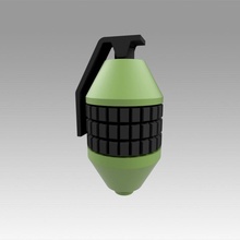 fallout 3 hand grenade cosplay prop weapon 3d print model - Mito3D