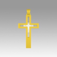 katholisch Kreuz Bibel Jesus Dom Topper Innere Kirche Dekoration religiös Bronze Christian Ornamente 3d print model - Mito3D