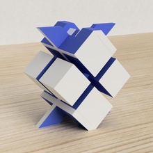 compito 5 esprimere bellezza dividere cubo 3d print model - Mito3D