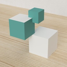 compito 6 esprimere bellezza dividere cubo 3d print model - Mito3D