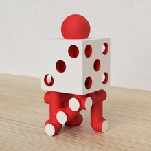 tarea 10 Rápido belleza dividir cubo 3d print model - Mito3D