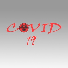 coronavirus logo sign microbiology microbe pathogen medicine biology 3d print model - Mito3D