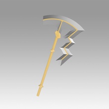 emblem awakening libera riviera axe cosplay weapon prop replica weapons 3d print model - Mito3D