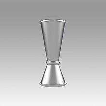 jigger ev halkı Martini alkol kap mutfak sıvı atış birim shaker kokteyl İçmek likör bar araç barmenlik ölçü ölçme çelik paslanmaz 3d print model - Mito3D