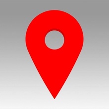 map pointer models arrow button tag gps road digital search spot marker icon point sign direction directional location address pin 3d print model - Mito3D