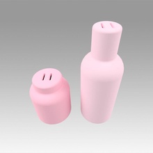 money box dollar banking toy penny pink save porcelain ceramic cash cent coin coins piggybank pig pigs bank piggy 3d print model - Mito3D