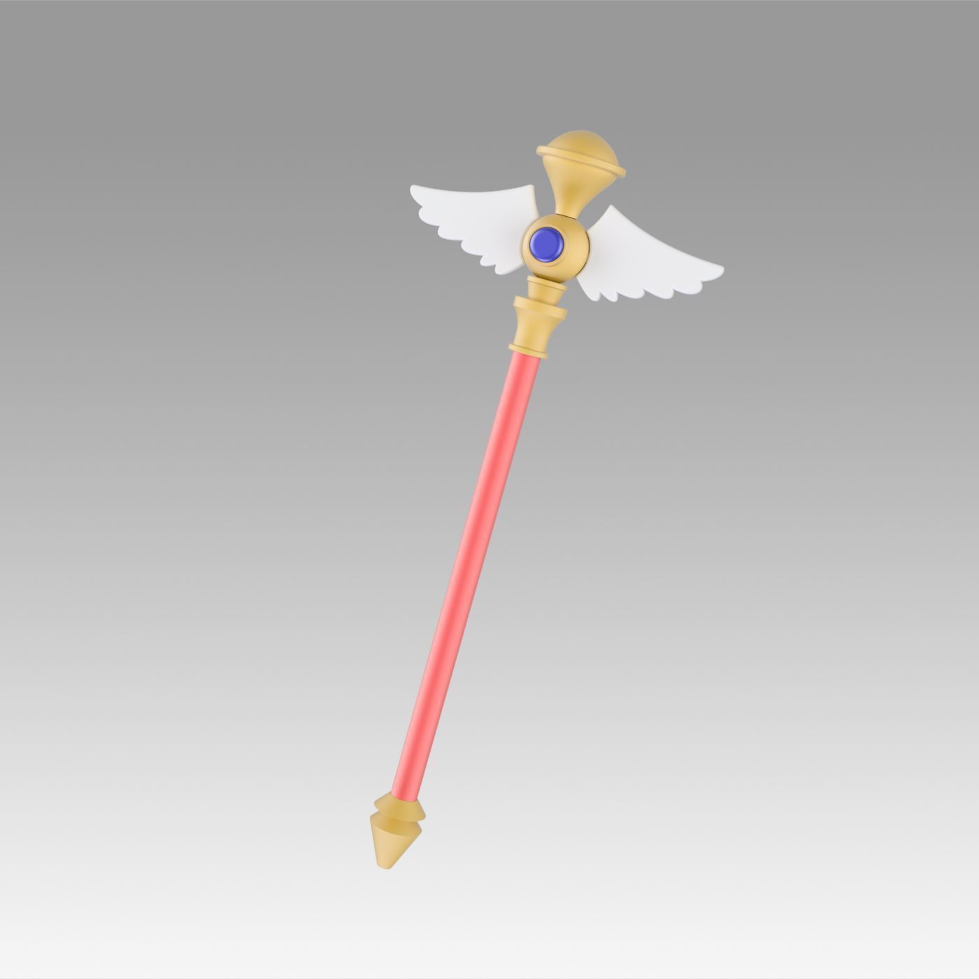 néon gênese evangelização eva Natal Ayanami rei aduelas suporte arma 3D print model - Mito3D