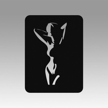 Mädchen Logo Brüste erotisch vollbusig Körper realistisch sexy wunderschönen Fitness nackt Frauen Charakter Anatomie weiblich Frau Strümpfe 3d print model - Mito3D