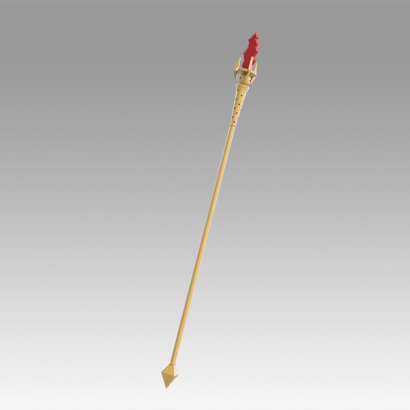 warcraft wow blood elf mage staves cosplay weapon prop replica 3D print model - Mito3D