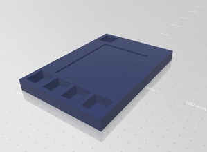 dados cartão recipiente forbidden lands Helteliv pbta dice tray rpg ttrpg 3d print model - Mito3D