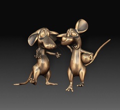 Balle printable model corps character figures animaux 3d print model - Mito3D