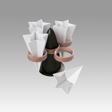 Star Wanderung Pflanzer Replik Stütze Vasen Vase Cosplay Film theoriginalseries Pflanzgefäße 3d print model - Mito3D