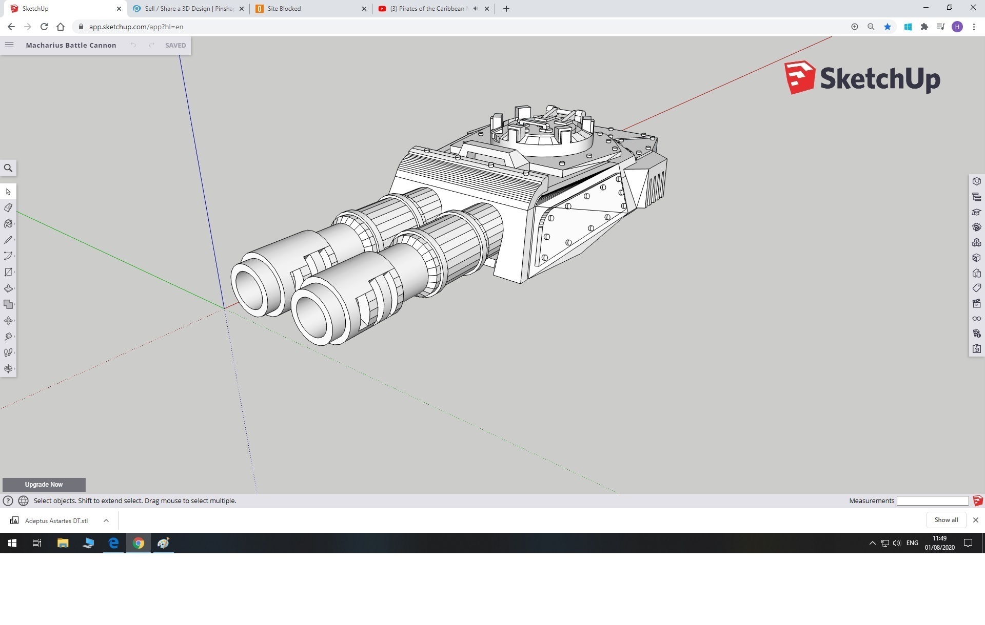 Leman russ Aktualisierung Kit Umwandlung Panzer Kriegshammer warhammer 40k 3D print model - Mito3D