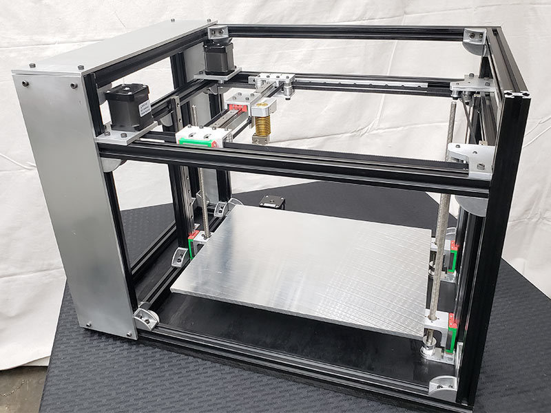 núcleo sólido corexy 3d impresora belted z axis 3 point bed leveling carriage c bot cbot d DBOT hevort mrrf hypercube printer voron hipercubo railcore Railcore seckit diseño kit 3D print model - Mito3D