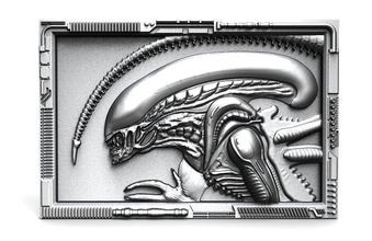 extraterrestre bas relief cnc grabador mecanizado alivio criatura monstruo Arte película 3d print model - Mito3D
