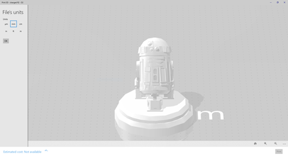 r2 - d2 star-wars 3d print model - Mito3D