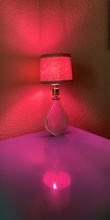 Lamba vazo dekor Sanat aydınlatma 3d print model - Mito3D