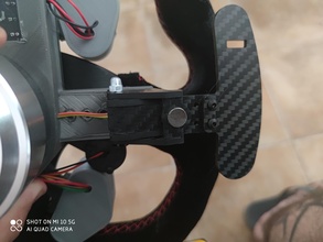 kürek çekmek değiştiren rfaktör sinir bozucu Kutu buton Simrig Simrace steering wheel kokpit osw itici güç logitech Fanatec benzetme 3d print model - Mito3D