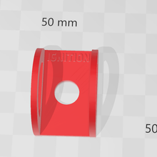 ignição alternancia cobrir bainha imersão simracing button cover Caixa botão 3d print model - Mito3D