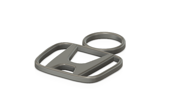 honda key ring key-ring 3d print model - Mito3D