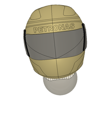 f1 casque helmet costume 3d print model - Mito3D