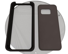 eclon htc m9 anpassbare Fall pinshape Handy cover smartphone Abdeckung 3d print model - Mito3D