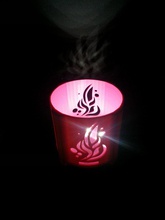 lantern shade thingi pinshape light cover lighting led lamp holder gift decoration decor candles candle 3d print model - Mito3D