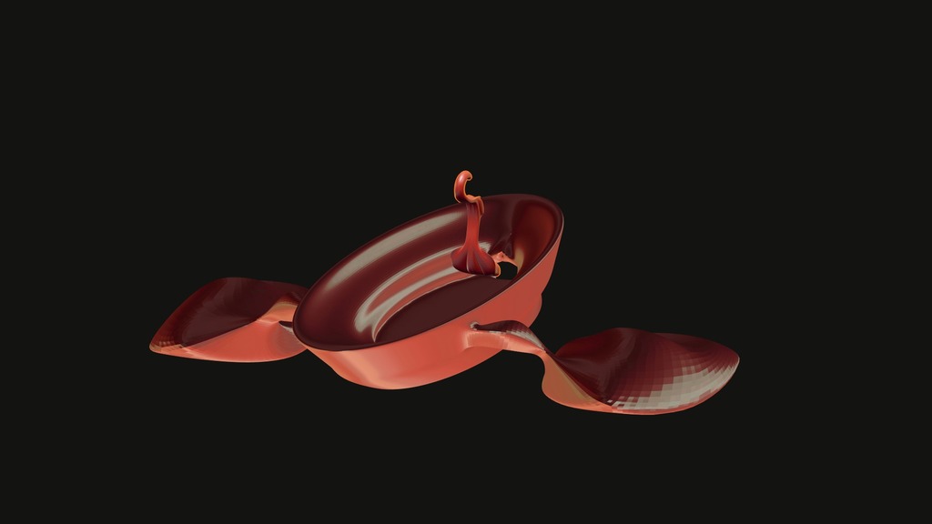 barca mangime per pesci barco para pecera alimenta peces makei pinshape nave gli animali domestici animale domestico makeitfloat cibo foodfish flotador flota galleggianti serbatoio pesce boccia vetro botecito bote alimento pece 3D print model - Mito3D