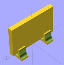 ekobots disque base pinshape verticale mont mobile titulaire dur lecteur 3d print model - Mito3D
